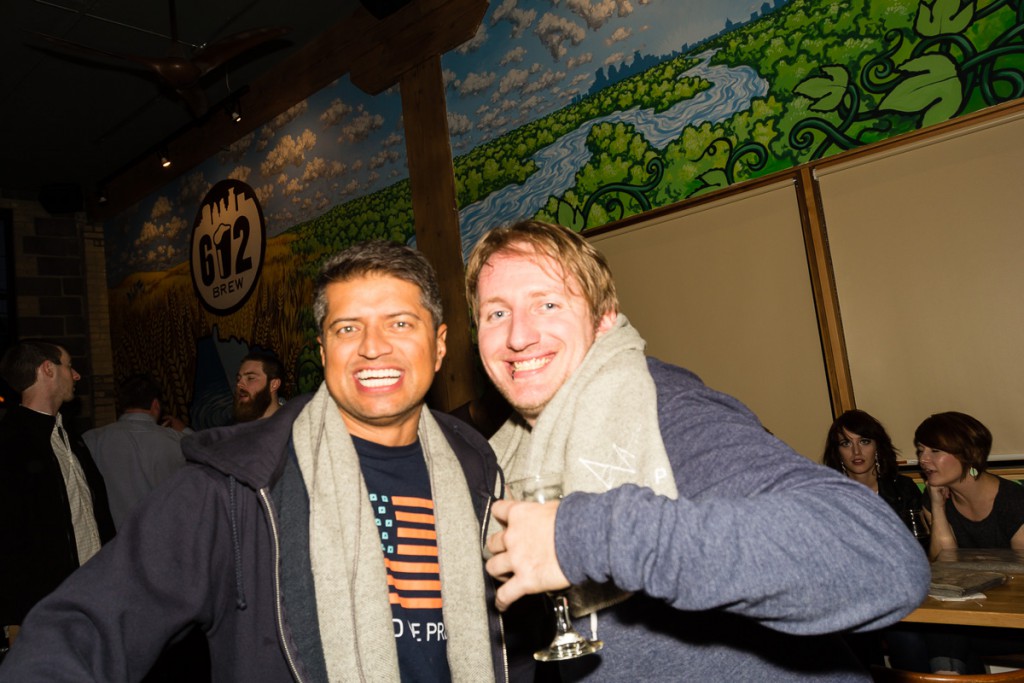 WordCamp Minneapolis 2015 Kickoff Party. Photo © 2015 Paul Lampland