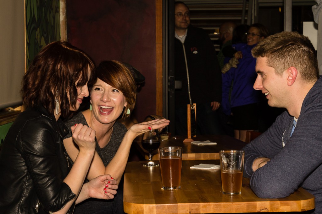 WordCamp Minneapolis 2015 Kickoff Party. Photo © 2015 Paul Lampland