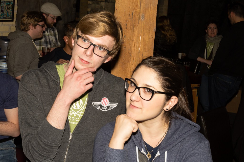 WordCamp Minneapolis 2015 Kickoff Party. Photo © 2015 Paul Lampland
